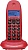 Р/Телефон Dect Motorola C1001LB+ красный АОН