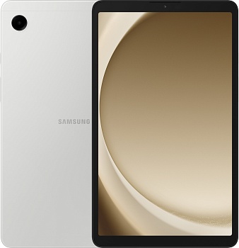 Планшет Samsung Galaxy Tab A9 SM-X110 Helio G99 (2.2) 8C RAM4Gb ROM64Gb 8.7" LCD 1340x800 Android 13 серебристый 8Mpix 2Mpix BT WiFi Touch microSD 1Tb 5100mAh 7hr