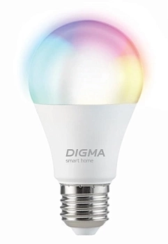 Умная лампа Digma DiLight N1 E27 9Вт 400lm Wi-Fi (DLE27N1R)